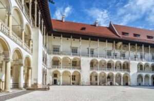 dziedziniec wawel